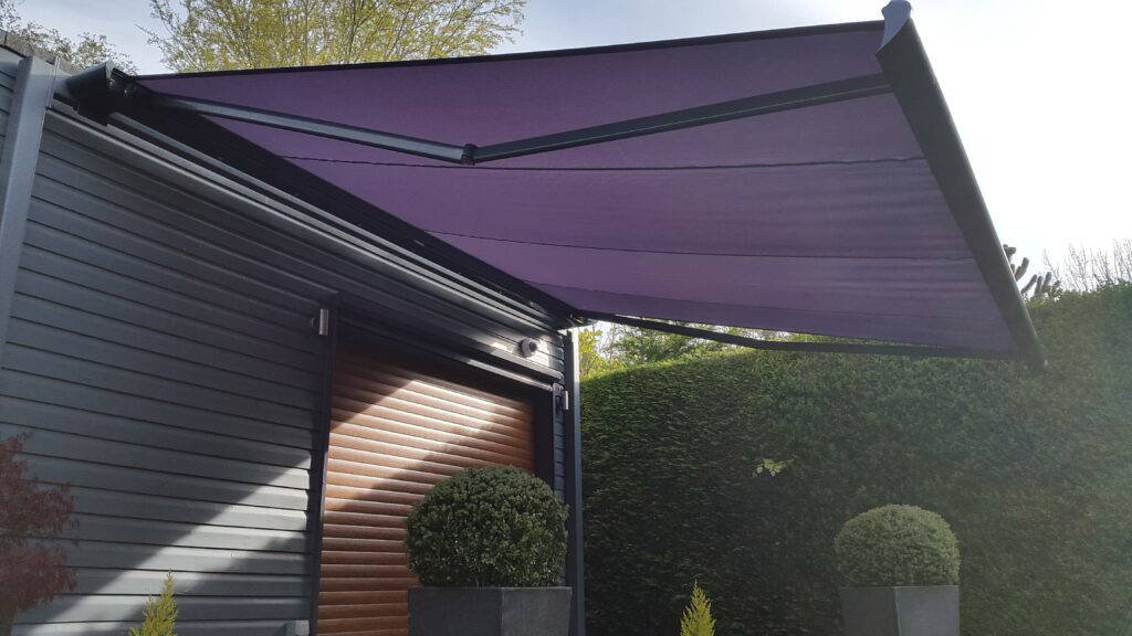 Outdoor living space enhanced with an awning in Soham
