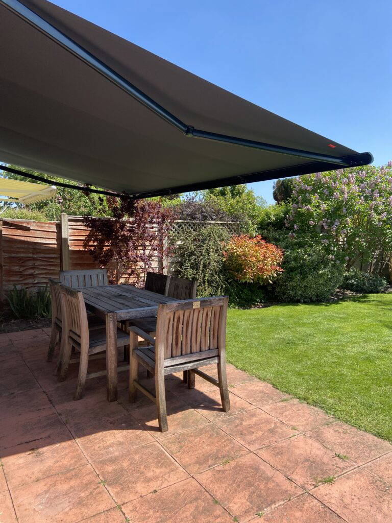 Garden shading solution installed in Foxton