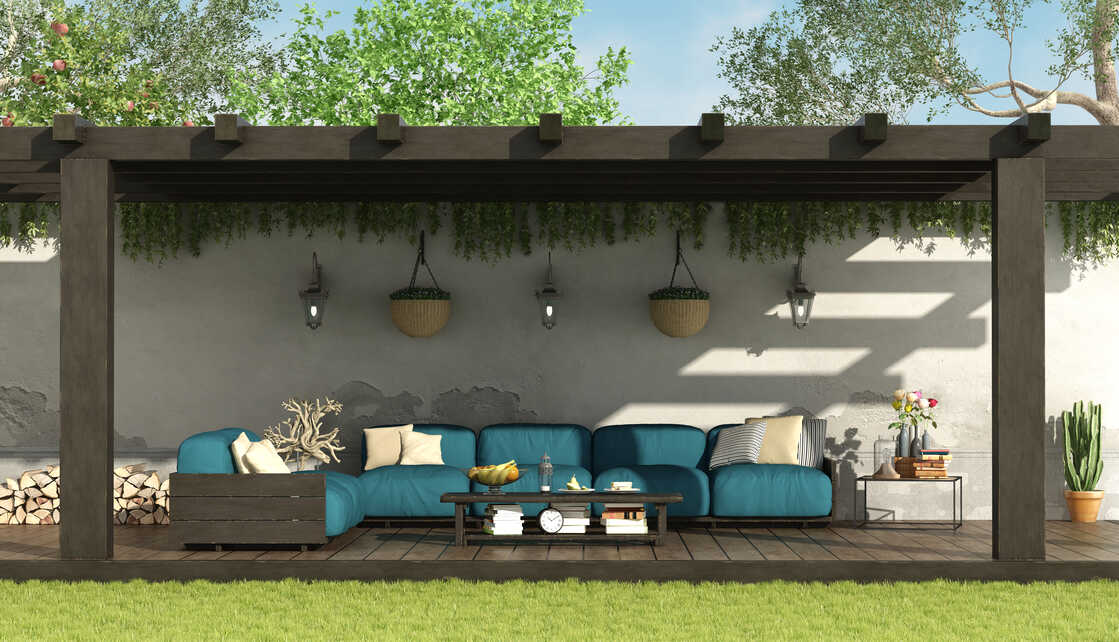 Retractable Roof Pergola